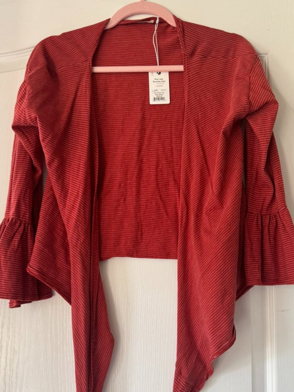 Marine Layer Ava Wrap Top NWT